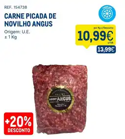 Makro Carne picada de novilho angus promoção
