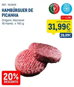 Makro Hambúrguer de picanha promoção
