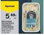 Continente Bom dia Continente - bacalhau do pacifico desfiado promoção
