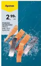 Continente Bom dia Aqui é fresco - porção de salmão promoção
