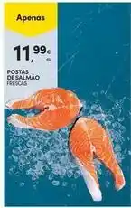 Continente Bom dia Aqui é fresco - postas de salmão promoção