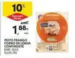 Continente Bom dia Continente - peito frango forno de lenha promoção