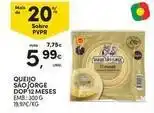 Continente Bom dia Queijo sao/orge dop 12 meses promoção