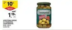 Continente Bom dia Continente - azeitona verde c/pimiento comtiente promoção