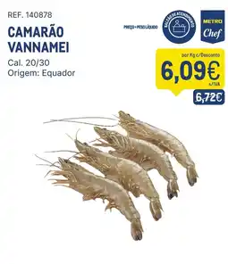 Makro Camarão vannamei promoção