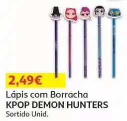 Auchan Lápis com Borracha KPOP DEMON HUNTERS promoção