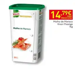 Recheio Molho de marisco knorr prestige promoção