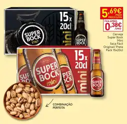 Recheio Super Bock mini promoção