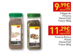 Recheio Pimenta Branca Moída MasterChef promoção
