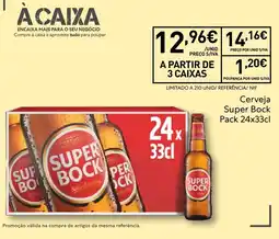 Recheio Cerveja Super Bock promoção