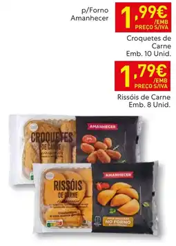 Recheio p/Forno Amanhecer croquetes de carne promoção