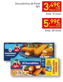 Recheio Douradinhos de Peixe Iglo promoção