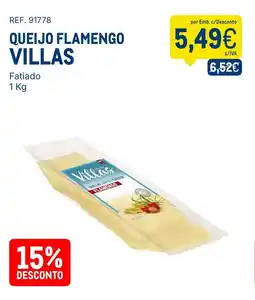 Makro Queijo flamengo villas promoção