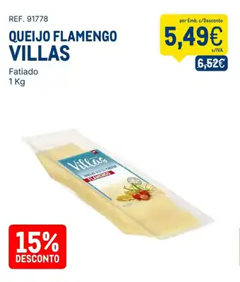 Makro Queijo flamengo villas promoção