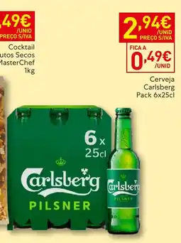 Recheio Cerveja Carlsberg promoção