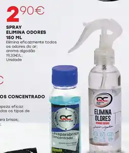 Roady Quality Car elimina olores promoção