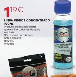 Roady Limpavidros concentrado quality car promoção
