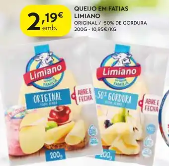 Spar Queijo em fatias limiano promoção