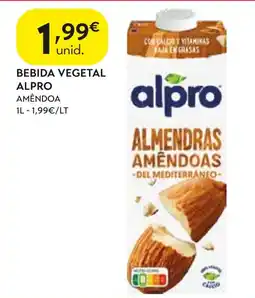 Spar Bebida vegetal alpro amêndoa promoção