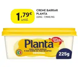 Spar Creme barrar planta promoção