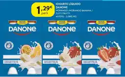 Spar Iogurte líquido danone promoção