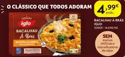 Spar Bacalhau à Brás iglo promoção