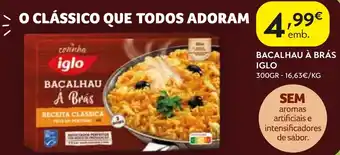 Bacalhau à Brás iglo