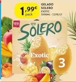 Spar Solero Exotic promoção