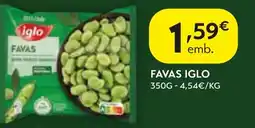 Spar Favas iglo promoção