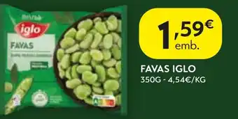 Spar Favas iglo promoção
