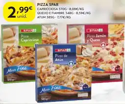 Spar Pizza spar promoção