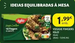 Spar veggie fingers iglo promoção