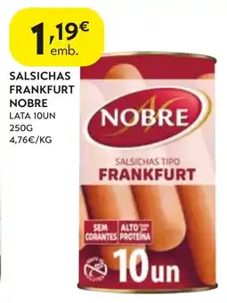 Spar Salsichas tipo frankfurt nobre promoção