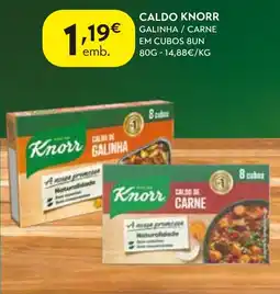 Spar Knorr caldo de galinha / carne promoção