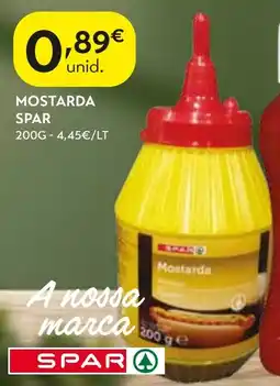 Spar Mostarda spar promoção