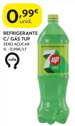 Spar refrigerante c/ gás 7up zero açúcar promoção