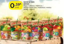Spar sumo s/ gás amigo promoção