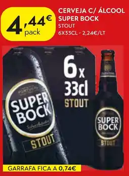Spar Super bock stout promoção