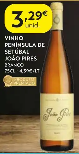 Spar vinho península de setúbal joão pires branco promoção