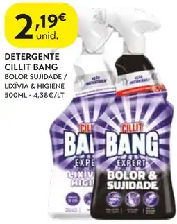 Spar detergente cillit bang bolor & sujidade promoção