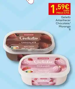 Recheio Gelato Amanhecer Chocolate/Morango promoção