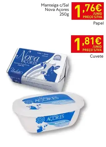 Manteiga c/sal nova açores