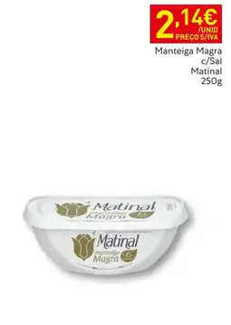Recheio Matinal manteiga Magra promoção