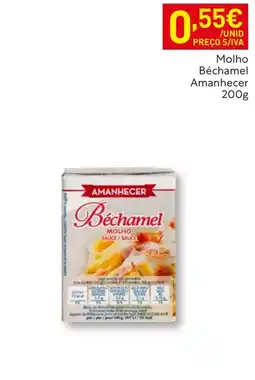 Recheio molho béchamel amanhecer promoção