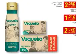 Recheio Creme vegetal p/culinária vaqueiro promoção