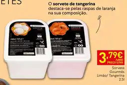 Recheio Sorvete Gourmês Limão/ Tangerina promoção