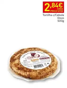 Recheio Tortilha com cebola dovo promoção