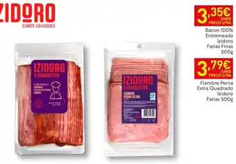 Recheio Bacon 100% Entremeada Izidoro promoção