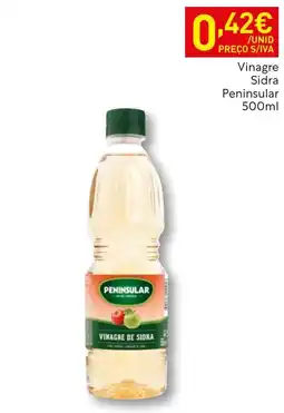 Recheio Vinagre de sidra peninsular promoção