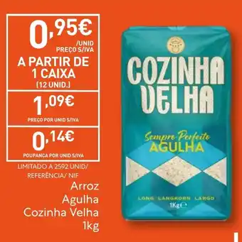 Recheio Arroz Agulha Cozinha Velha promoção